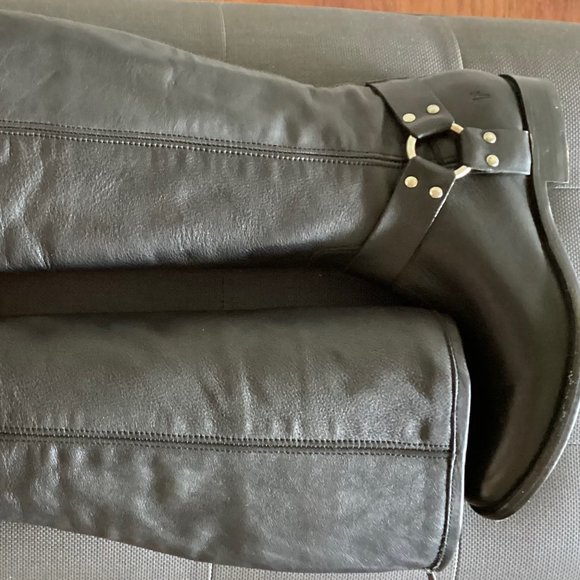 FRYE Phillip Harness Tall Boots 9.5M - Picture 13 of 15